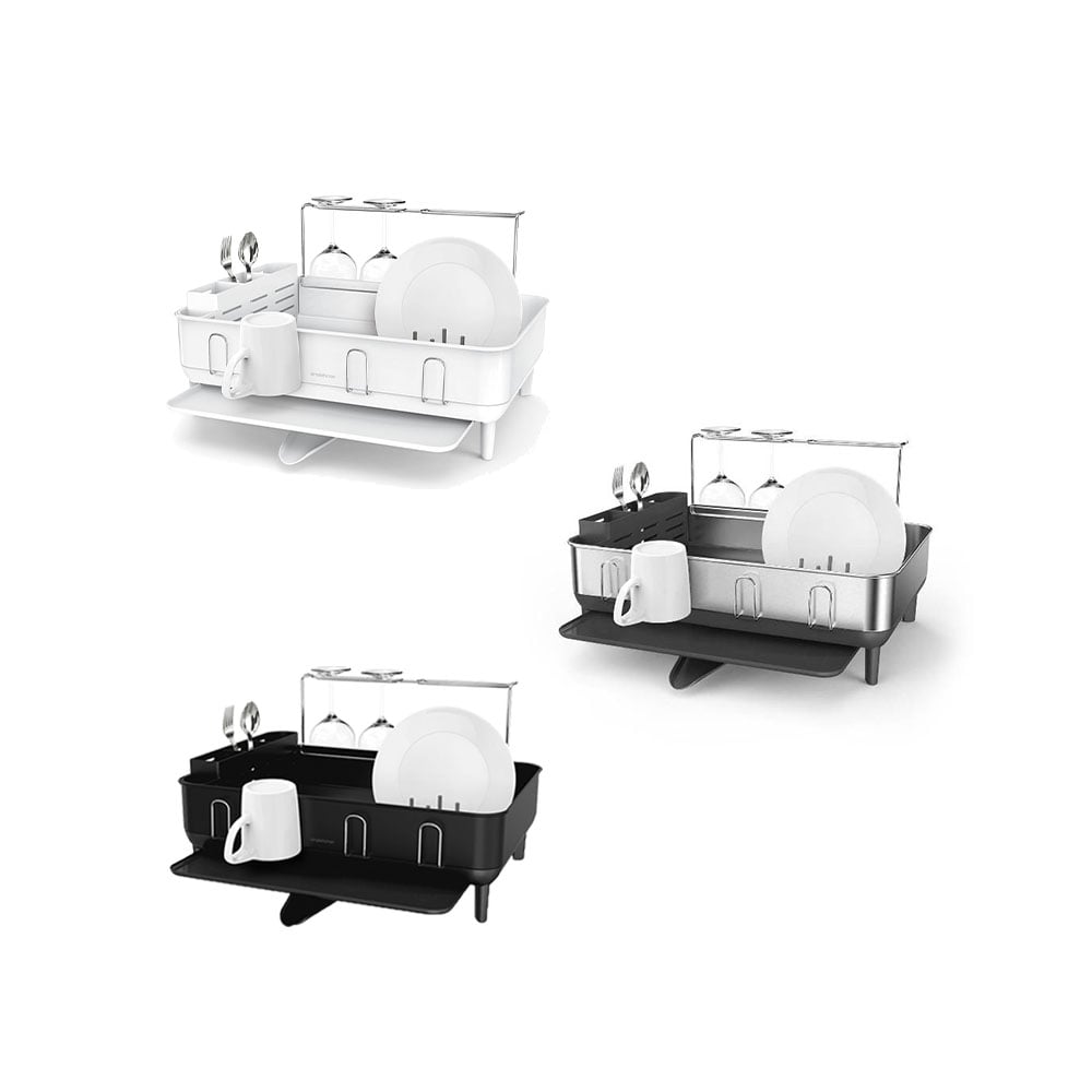 رف تجفيف أطباق فولاذي، سيمبل هيومان