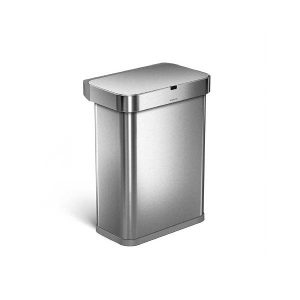 simplehuman Voice and Motion Sensor Bin, Rectangular