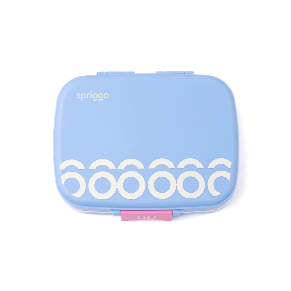 Spriggo Vault Funk Kids Lunch Box, Periwinkle Pink