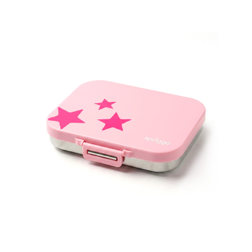 Spriggo Vault Pro Kids Lunch Box with Side Scoop, Starburst