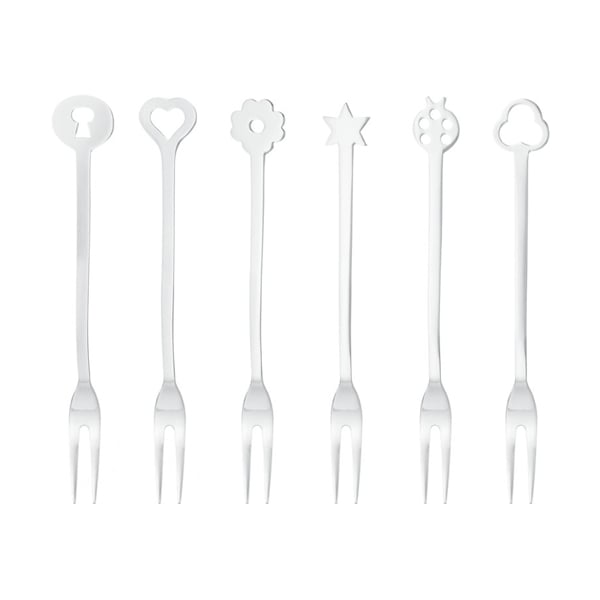 طقم 6 شوك من الستانلس ستيل، بورتافورتونا بارتي، سامبونيت