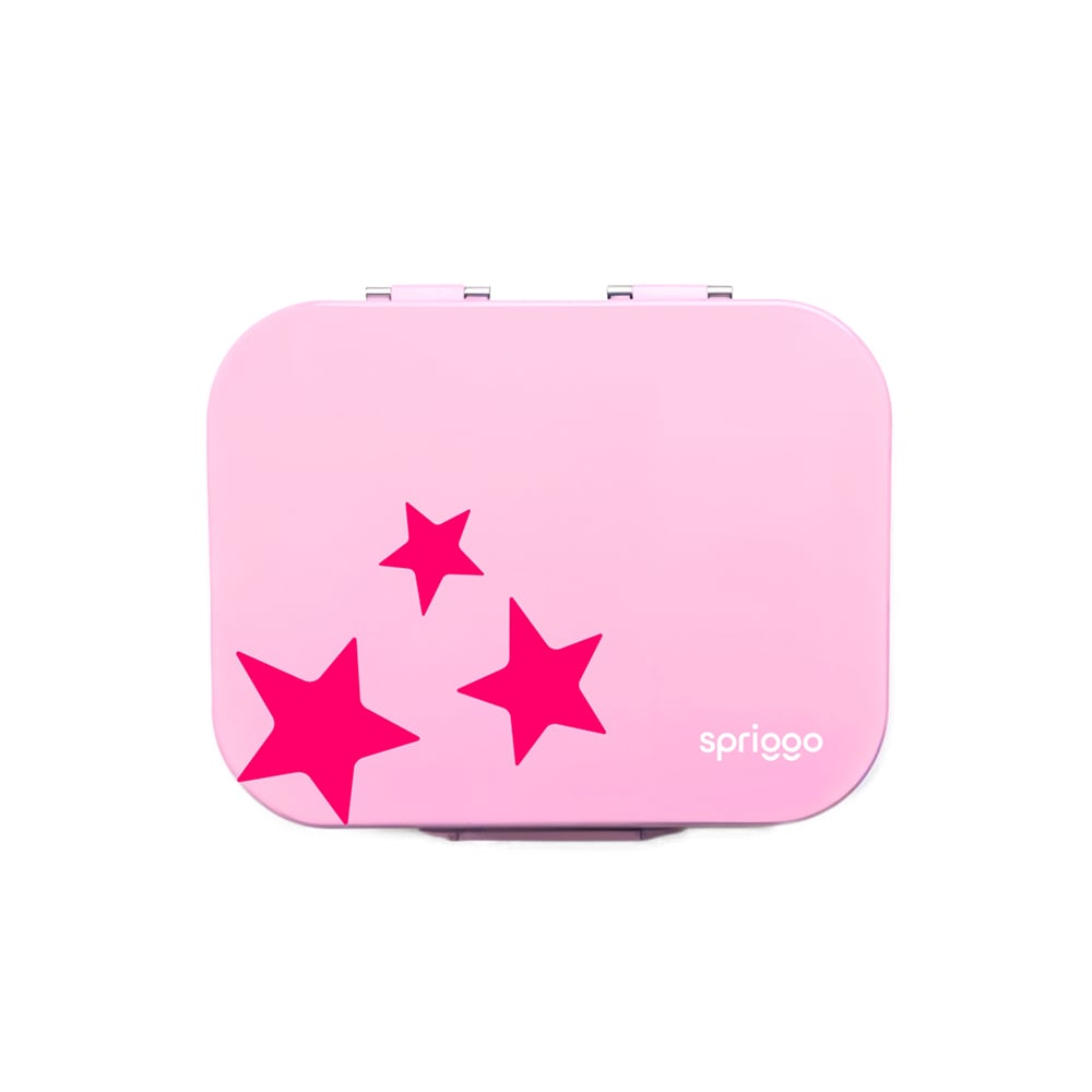 Spriggo Vault Pro Kids Lunch Box with Side Scoop, Starburst