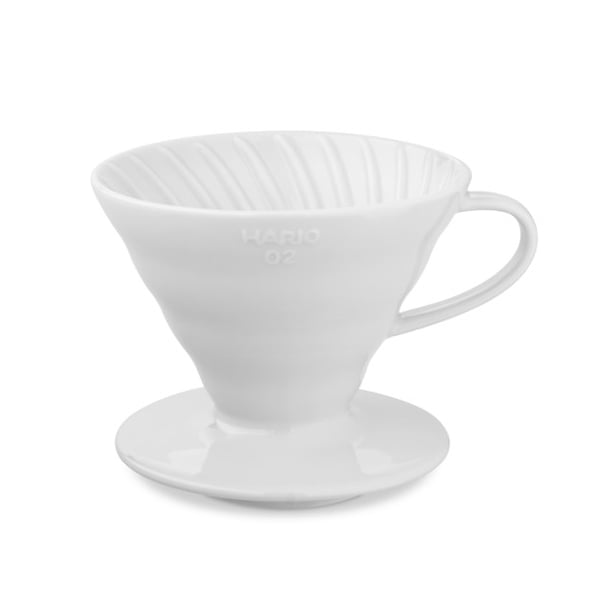 Hario Ceramic Pour-Over Coffee Dripper, 4 Cups