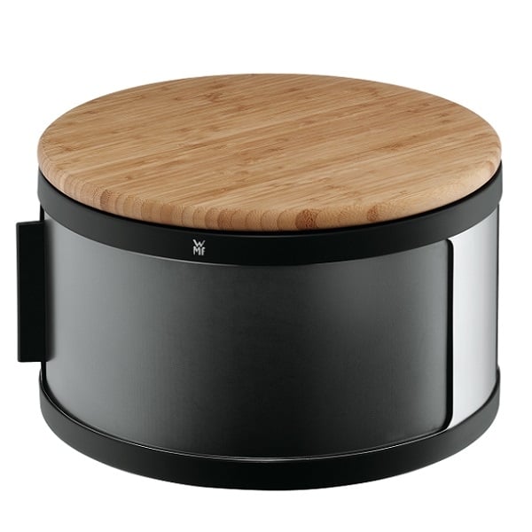 سلة تجميع خبز دائرية مع لوح تقطيع، دبليو إم إف