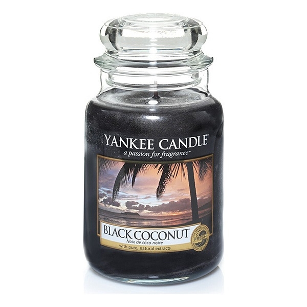شمعة معطرة كلاسيك بلاك كوكنت كبيرة، يانكي كاندل-Yankee Candle
