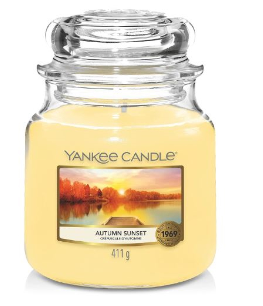 Yankee Candles Classic Jar - Medium - Autumn Sunset