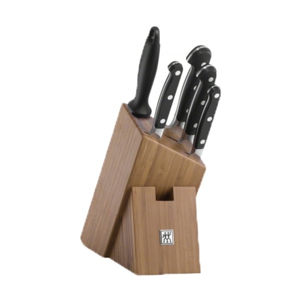 حاملة سكاكين، برو، خيزران، 6 قطع، زويلينج