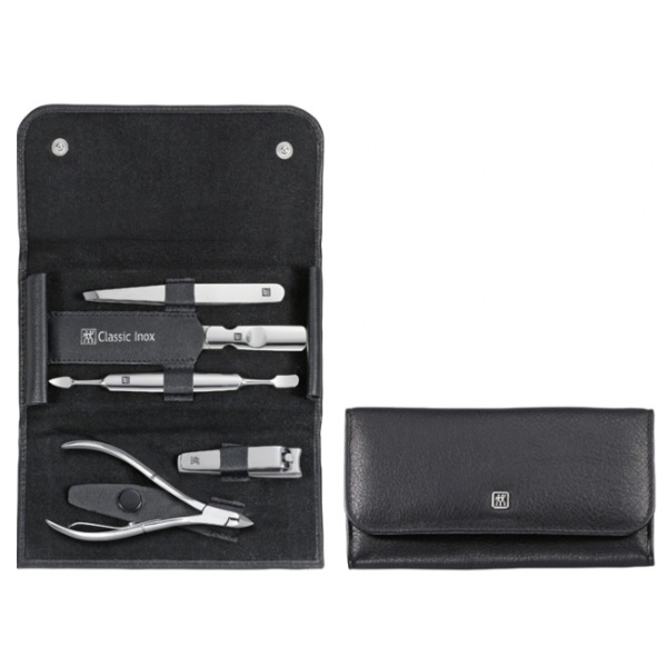 طقم عناية بالأظافر أساسي 5 قطع، إينوكس، كلاسيك، زويلينج